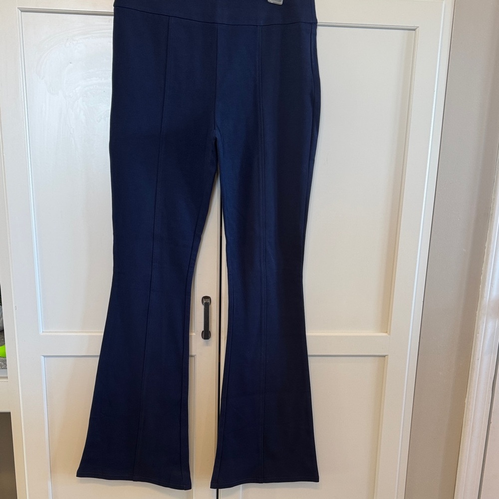 Navy Blue Boot Cut Flare Pants